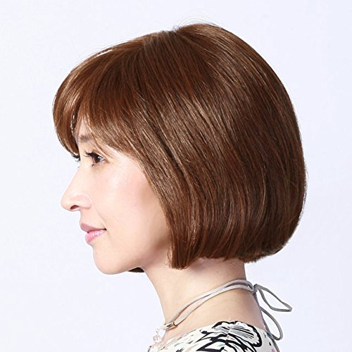 Amazon.co.jp: BEAUTE オールウィッグ ショートボブ人毛ミックス BA 