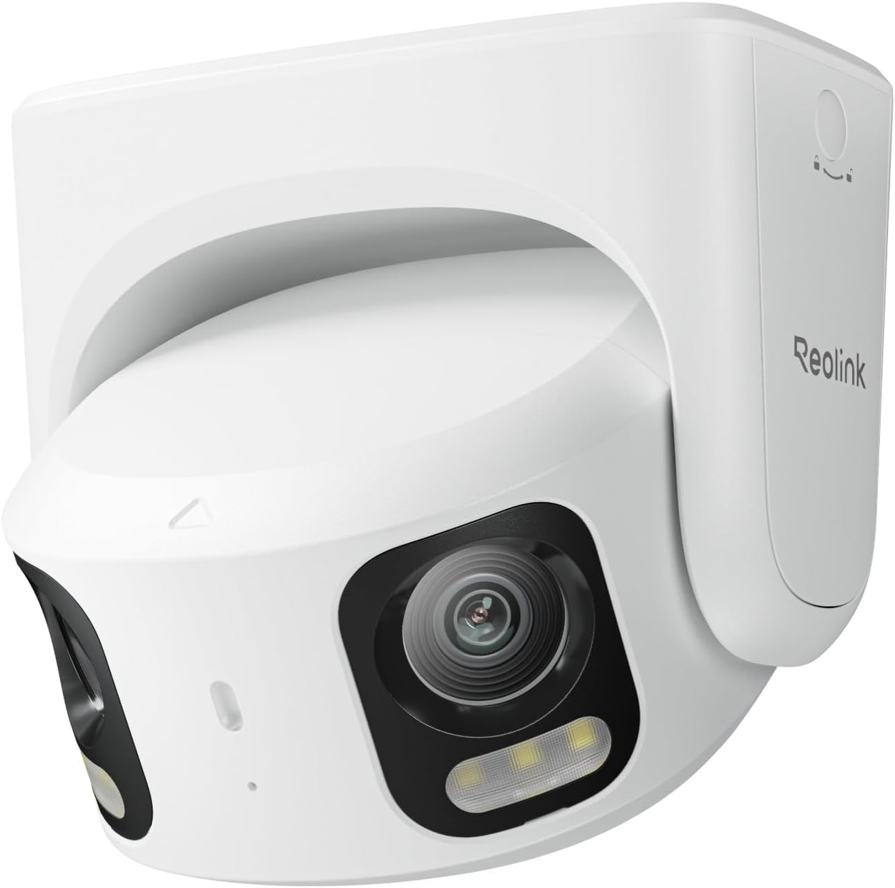REOLINK Professional Series PoE Camera, 16MP, Dual-Lens, 180° View, Color Night Vision, Motion Track, Perimeter Protection, AI Video Search, Person/Vehicle/Animal Detection, 2-Way Talk, RP-PCT16MD