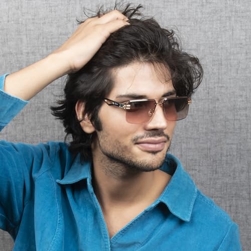 Image of Ted Smith Mens Womens Polycarbonate Uv Protection Metal Pilot Sunglasses