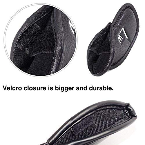 Craftsman Golf 12Pcs/Set Black Iron Headcover Set + 4-In-1 Golf Divot Repair Tool Bottle Opener thumb #3