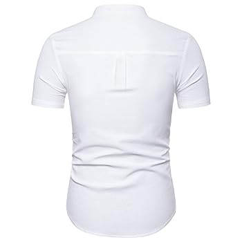 Amazon.com: Men's Classic Fit Button T Shirts Solid Color
