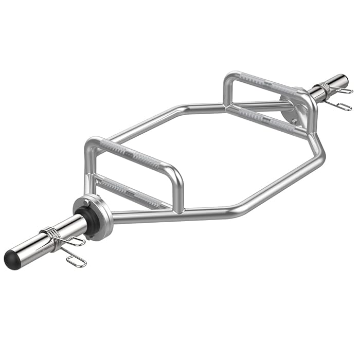 Buy OUNUO Olympic Hex Bar Deadlift Barbell Bars 56" Weight bars for