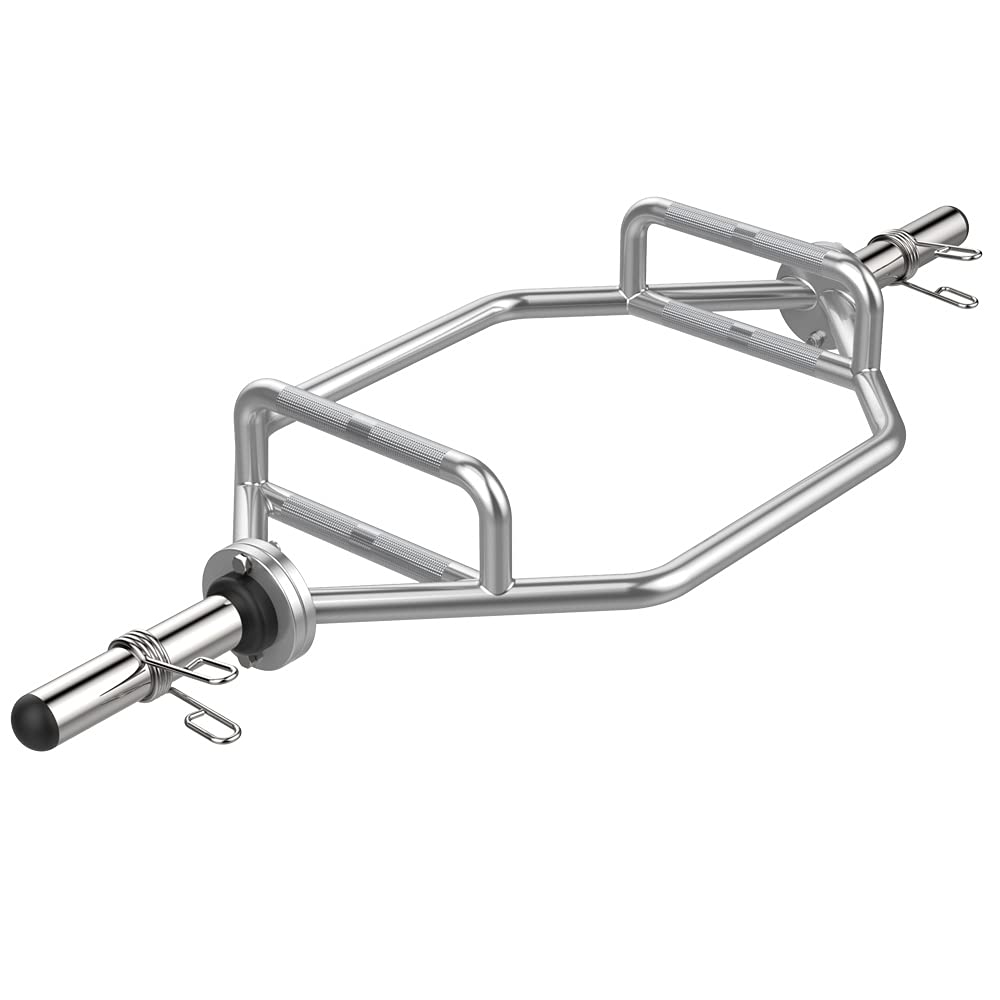 Buy OUNUO Olympic Hex Bar Deadlift Barbell Bars 56" Weight bars for
