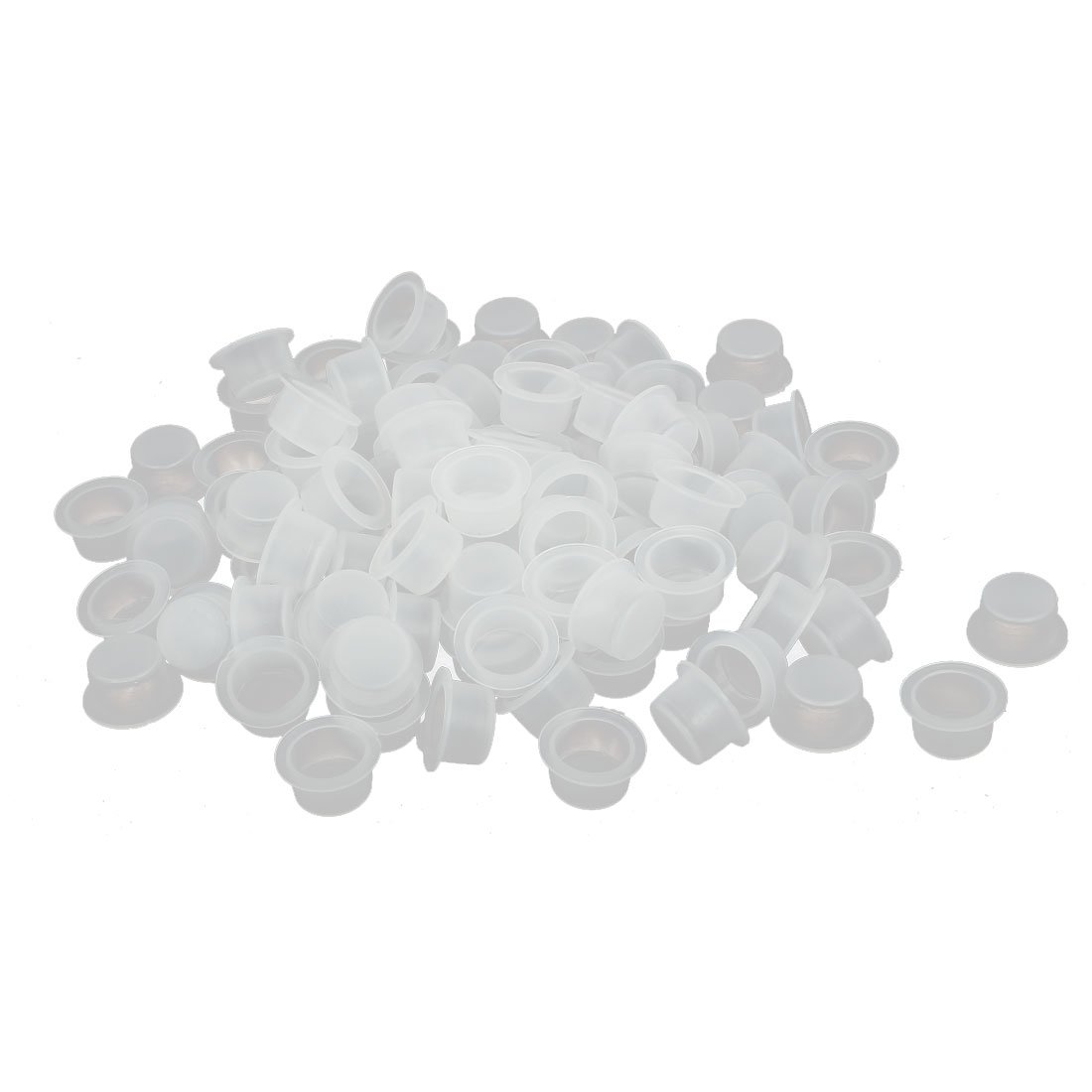 Aexit UN3/4 Flat Luer Fittings Top Pipe Thread Protection Sleeve debris Luer Cap Fittings Caps 100pcs