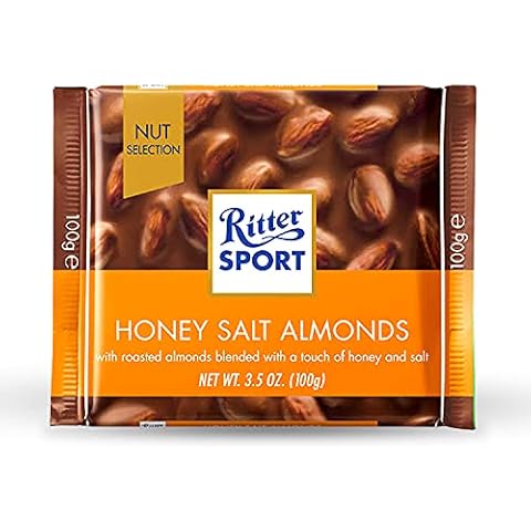 RITTER SPORT Nuss-Klasse Honig-Salz-Mandel, 100 g Cover