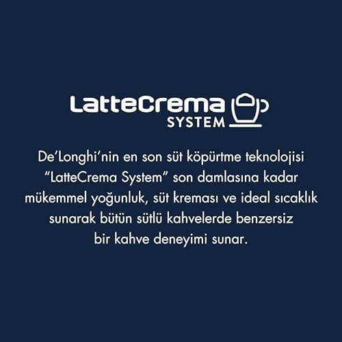 De'Longhi Autentica Cappuccino, Fully Automatic Bean to Cup Coffee Machine, Espresso Maker, ETAM29.660.SB