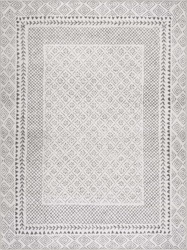 Tapete Lauf Boho Vintage Gris Claro 78x221 cm miniatura 5
