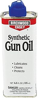 Birchwood Casey 44128 Synthetic Gun Oil, 4.5-Ounce Spout Can, State Laws Apply