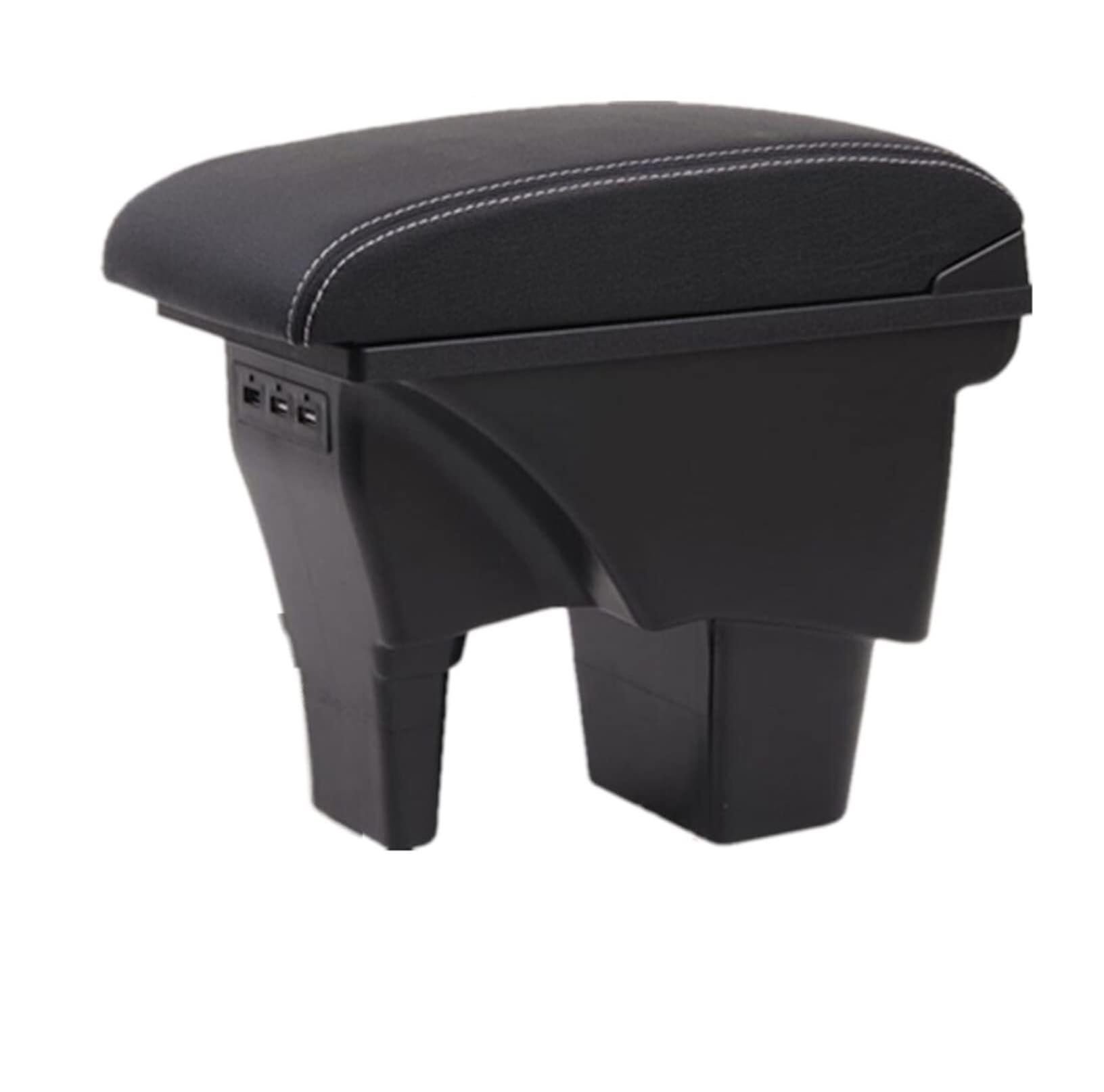 CBCLOPKLCU Centre Console For Suzuki For Vitara Armrest Storage For Box with Carbon Fiber Retrofit and USB