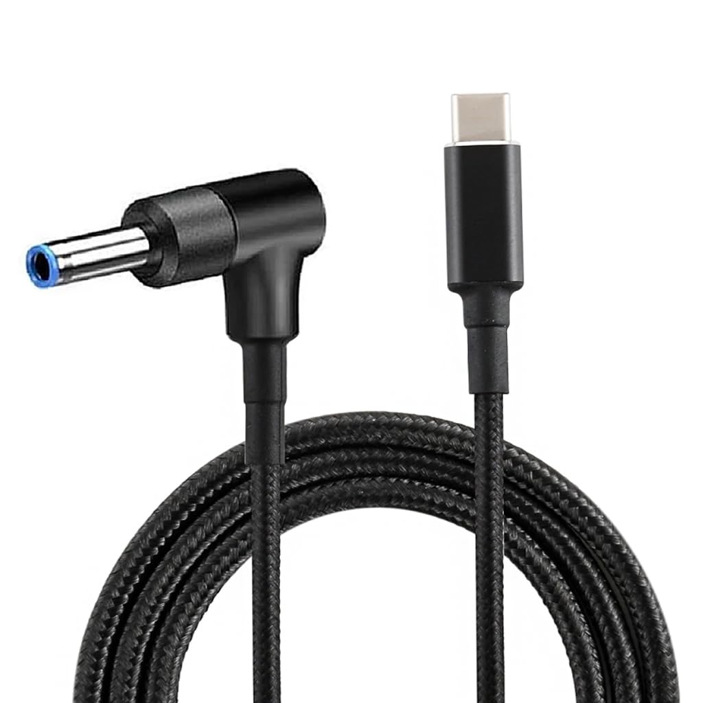 See full amazon price history chart for TECPHILE USB C 100W PD Fast Charging Cable for HP Laptop, 180Cm Nylon Briaded Charging Cable, 20V High Speed PD Cable, Compatible With Hp Laptop (4.5x3.0mm) TECPHILE USB C 100W PD Fast Charging Cable for HP Laptop, 180Cm Nylon Briaded Charging Cable, 20V High Speed PD Cable, Compatible With Hp Laptop (4.5x3.0mm) (B0D8TCLC9V) Amazon Price History, Amazon Price Tracker