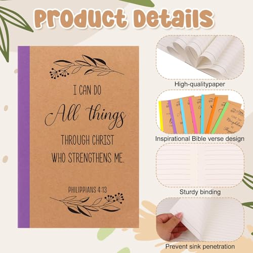 Stylos chrétiens A5 et carnets de notes bibliques Augenstern (Lot de 20) - 3