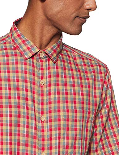 Image of John Miller Men's Checkered Slim fit Casual Shirt