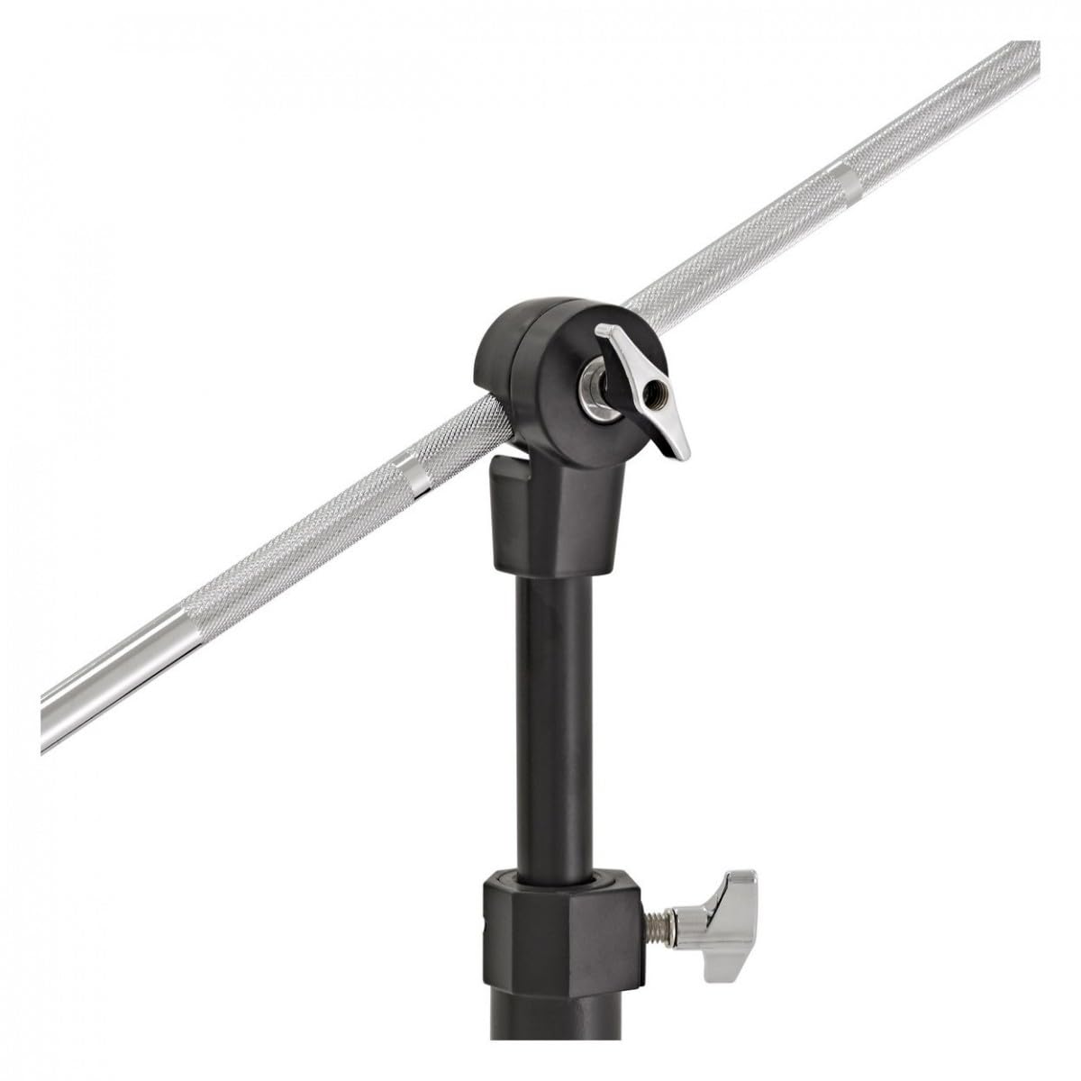gear4music Soporte de platillos Boom Negro - Altura 870-1230mm