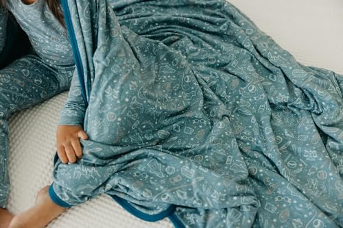 Image of Copper Pearl Jumbo 3-Layer Baby Blanket: Soft Baby Quilts for Boys and Girls | Breathable, Cozy, Toddler Blanket | Baby Quilt for Newborns | 60x72 Premium Material | Hogwarts