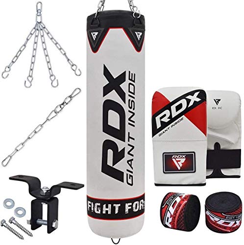 image for RDX Punching Bag Filled Set Kick Boxing MMA Heavy Muay Thai Training G
