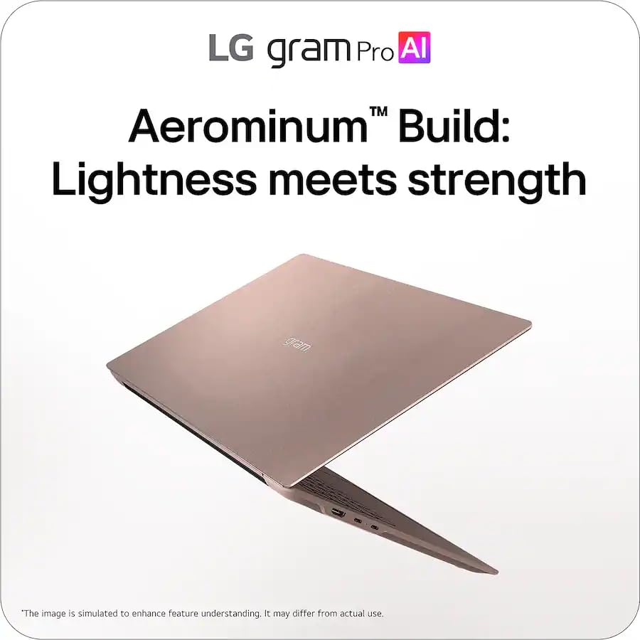 Image of LG Gram Pro Max Gaming Laptop RTX 5050 32GB RAM 1 TB SSD Intel Core Ultra 9