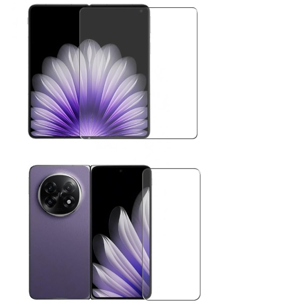 Puccy 4 Pack Screen Protector, compatible with OPPO Find N5 TPU Film Guard （ Not Tempered Glass Protectors）