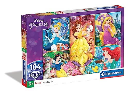Clementoni Princess Puzzle 104 pièces - vue 2