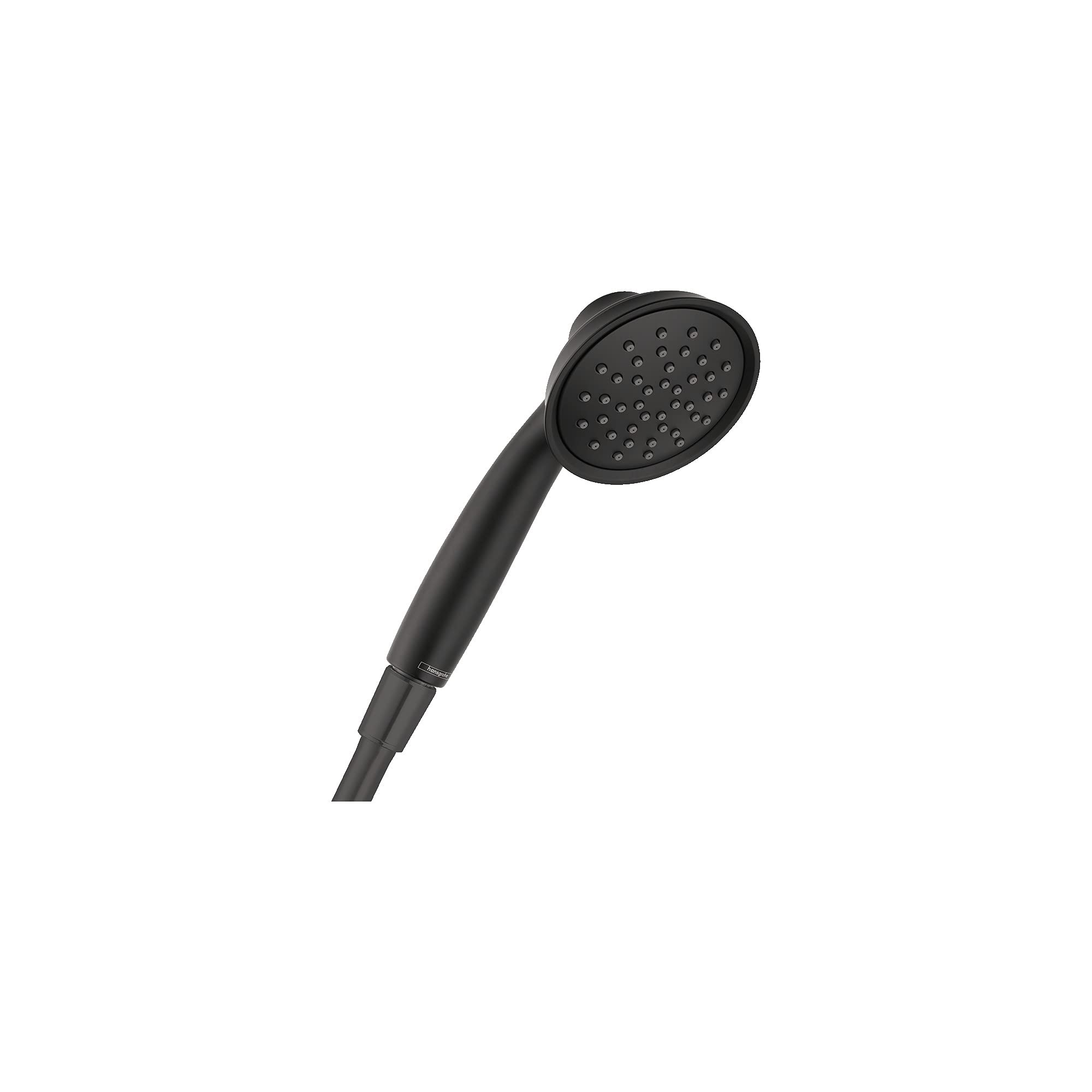 Pommeau de douche Hansgrohe Joleena 10,2 cm en noir mat, l'élégance d'une robinetterie durable