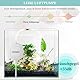 FEDOUR Nano Leise Aquarium Luftpumpe, Mini Whisper-Luftpumpe für Aquarien, Sauerstoffpumpe für Aquarien bis zu 80L Betta Aquarium, Nano Aquarien, Fischglas