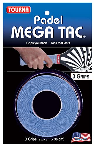 Tourna Padel Mega Tac 3er-Pack Blau