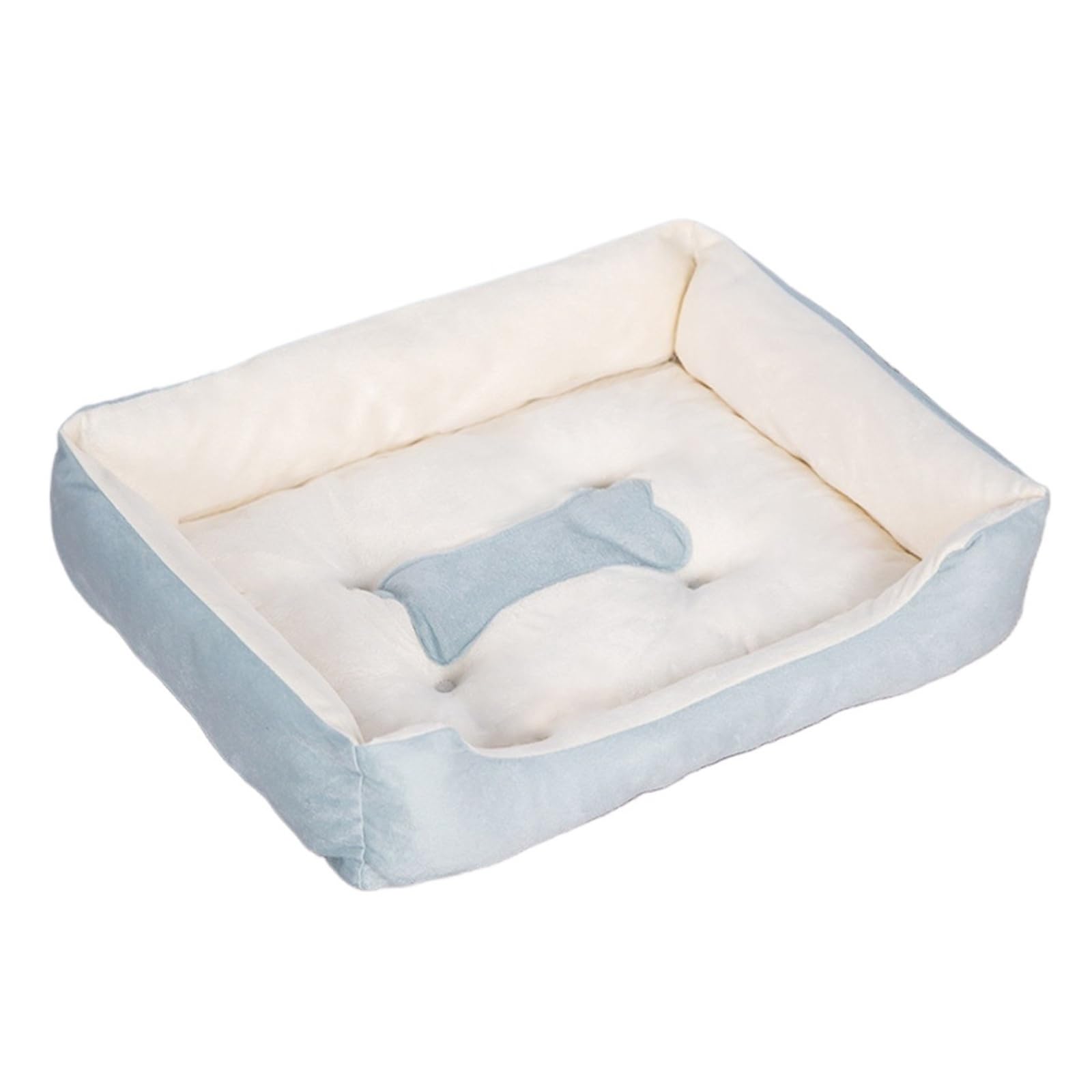 Lit mobile pour animal domestique bleu clair XXL | Niche confortable