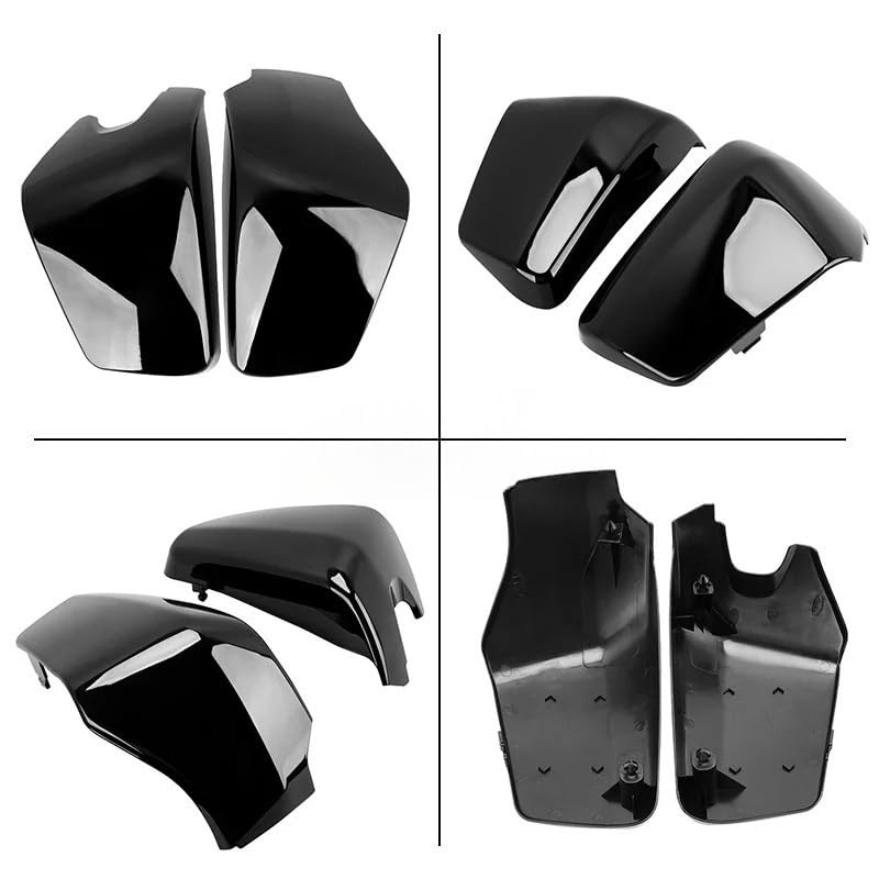 Cubiertas de batería para Shadow VT750 que solucionan el desgaste del carenado original 4