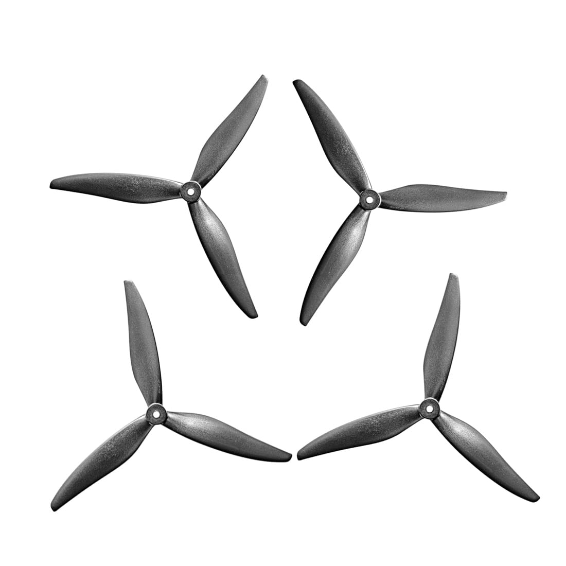 Gemfan 8040 8060 9045 1050 3-Blade Propeller CW CCW 5mm Center Hole Inner Diameter Paddle for Quadcopters Multirotors Drone (2 Pairs,8040)