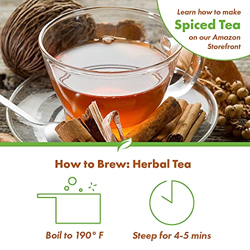 Revolution Tea - Mesh Infuser Full Leaf Tea - Honeybush Caramel Herbal Tea - 30 #TOP5