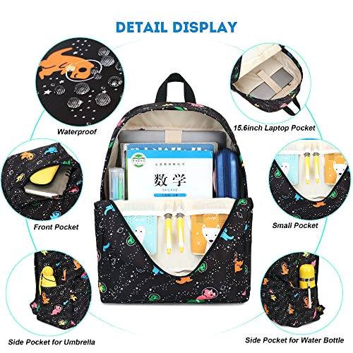 Dinosaur Backpack for Girls Women Teens, School Backpack College Bookbags Ladies Laptop Backpacks2