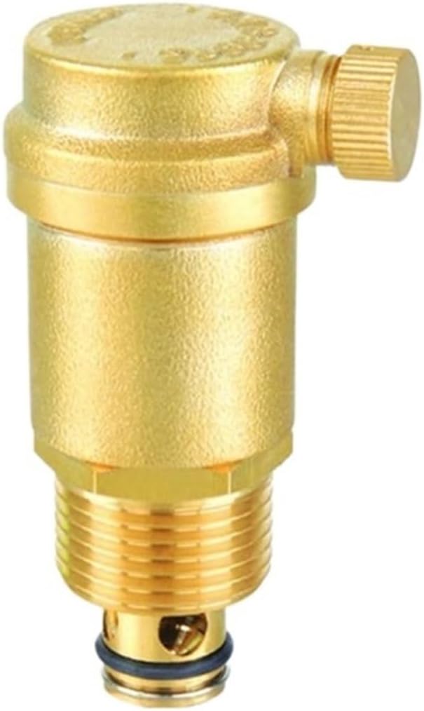 1" Brass Automatic Air Vent Valve DN15 DN20 DN25 For Solar Water Heater Pressure Relief Valve 16bar(2Pcs,0.5 Inch)