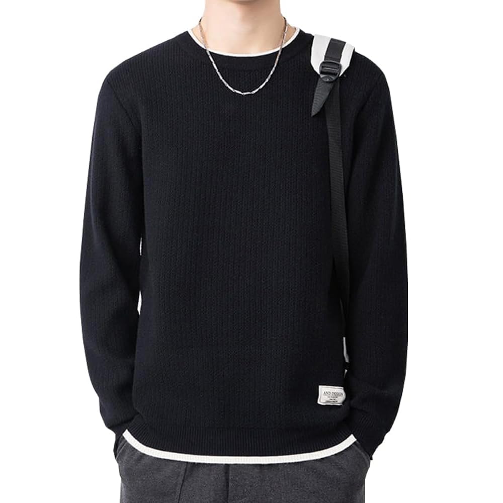[GUTHONG] セーター メンズ 冬服 メンズ ニット おしゃれ 無地 カジ Amazon | [GUTHONG] セーター メンズ 冬服 ハーフタートルネック 長袖