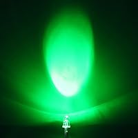 Vista 36 de 100 bombillas LED transparentes, diodos de emisión de luz, 0.2 pulgadas (multicolor)