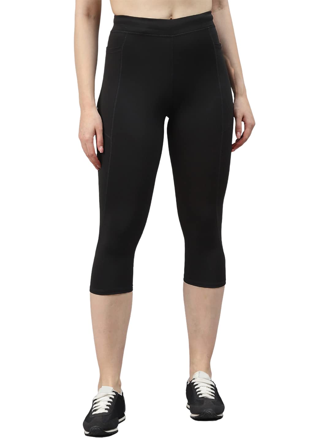 BLINKINWomen's Skinny Fit Mid Rise Pants