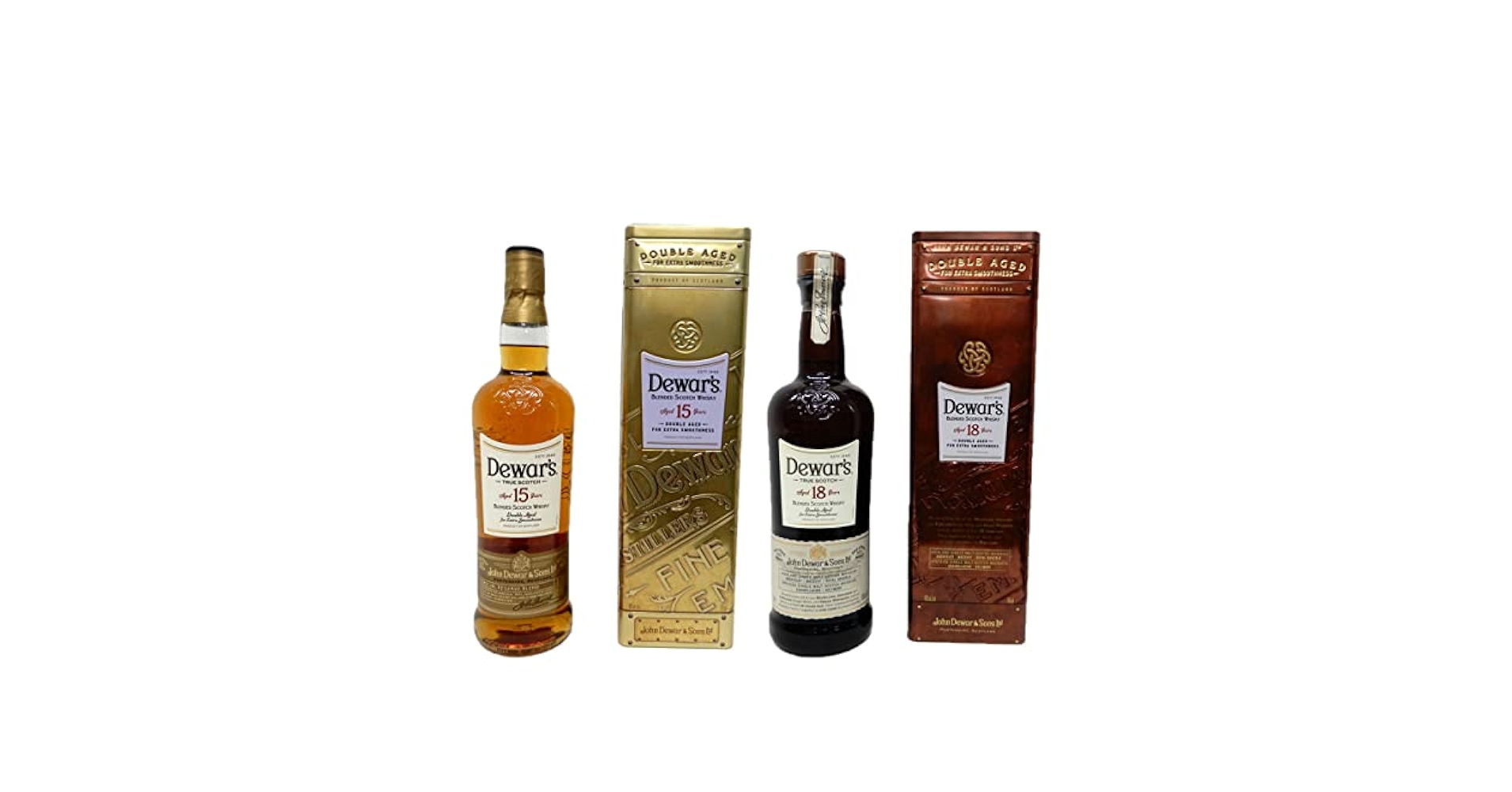Dewar's 18年 2本セット Amazon.co.jp: 飲み比べデュワーズ2本セット 15年、18年 40度