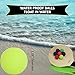 W4W Kadima Beach Paddle Ball Racket Set - Bundle Pack Includes 4 Balls & 2 Paddles - Natural