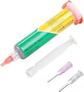 Pasta Saldante Per Siringa - Sn42Bi58 Senza Piombo, 50g Per Riparazioni - Foto 14