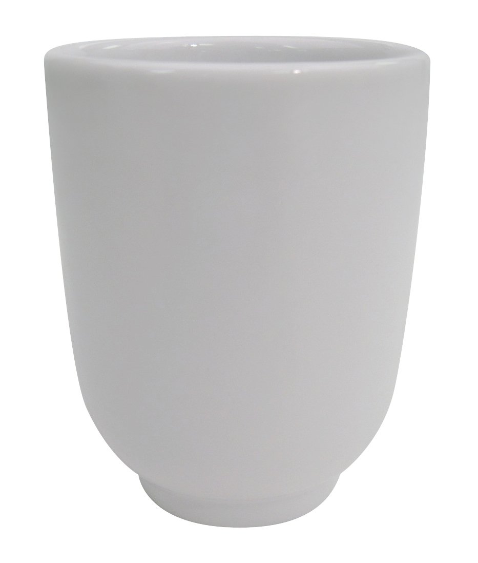 CAC China SHA-17 Sushia 2-3/4-Inch 8-Ounce Super White Porcelain Teacup, Box of 36
