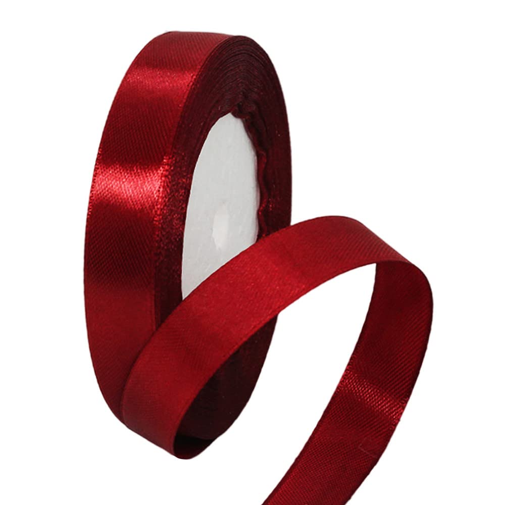 Satijn lint Grosgrain pink 15 mm