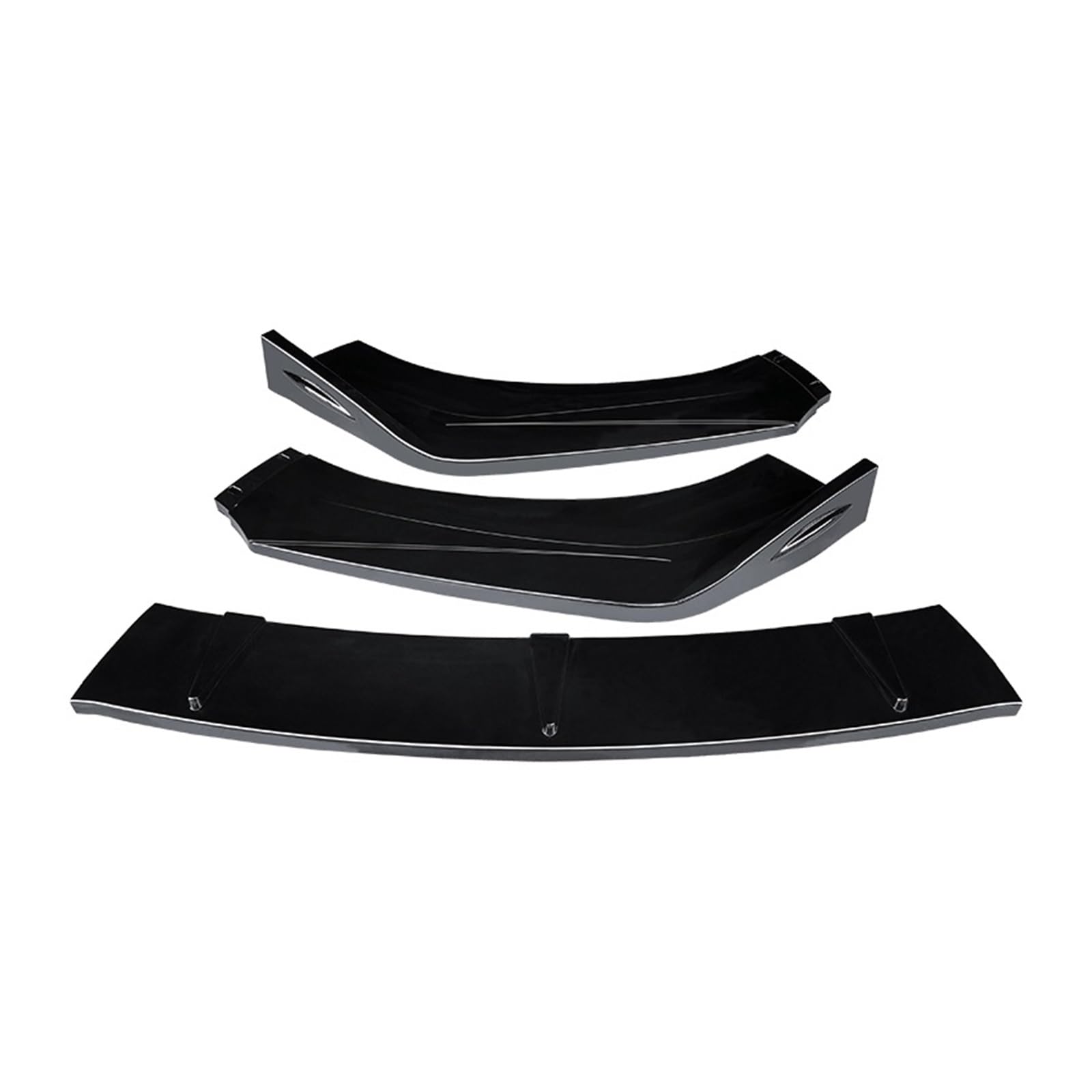 Car Craft Compatible With Volkswagen Vw Passat B8 Pre-facelift Standard 2016-2019 Front Bumper Lip Splitter Diffuser Skirts Flag Canard Glossy Black Zst-869 Gb ZST-1084 CC-6224 | CAR CRAFT INDIA