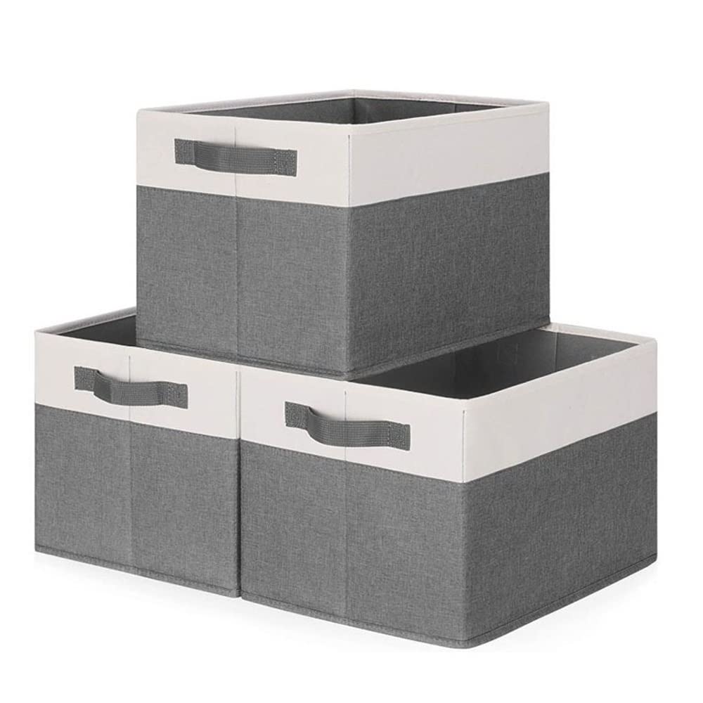 ETRGFTHU Clothes Storage Box Household Wardrobe Organizer Foldable Design Under-bed Sundries Storage with Sturdy Handle Durable