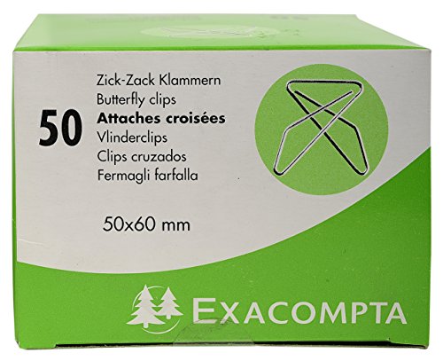 Boite de 50 Attaches Croisees 50x60mm