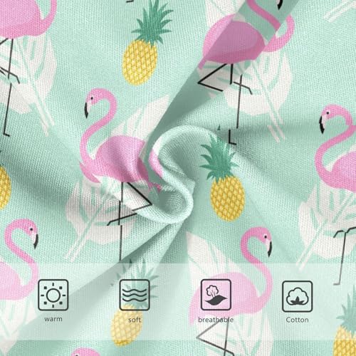 Little Girl Underwear Toddler Panties Kids Undies Flamingo Pineapple Soft Cotton Briefs 2T-8Y3