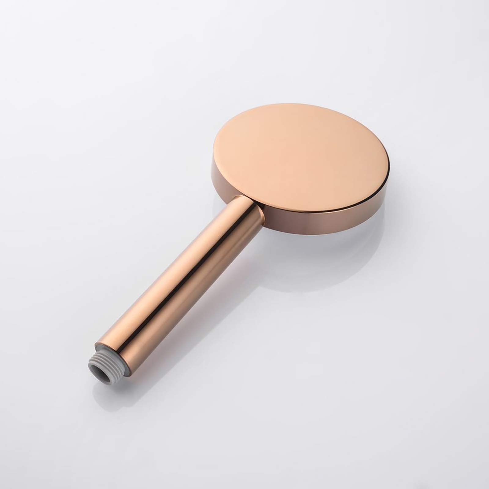 Oro Rosa Alcachofa de Ducha Alta Presión Cabezal de Ducha con 3 Modos de Chorro, Universal ABS Ducha de Mano con ABS Soporte y 1.5M de Acero Inoxidable Tubo Flexible