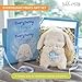 Tickle & Main Everybunny Prays Bunny Stuffed Animal & Musical Toy - Blue, 7 in Plush & Illustrated Book, Recites Now I Lay Me Down to Sleep - Baptism Gifts for Boys - Christening Gifts for Boys