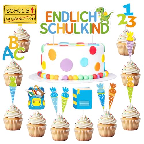 56-teilige Fußball-Tortendeko – Cake Topper Set Mit Spielern, Toren & Happy Birthday, Für Jungengeburtstag