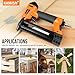 KAMSIN P635 23 Gauge Pneumatic Pin Nailer, Accepts 1/2'' to 1-3/8'' Pin Nails, Air Micro Pin Nail Gun with Safety Lock, Headless Pinner Gun for Cabinets, Trim, Woodworking and DIY Projects