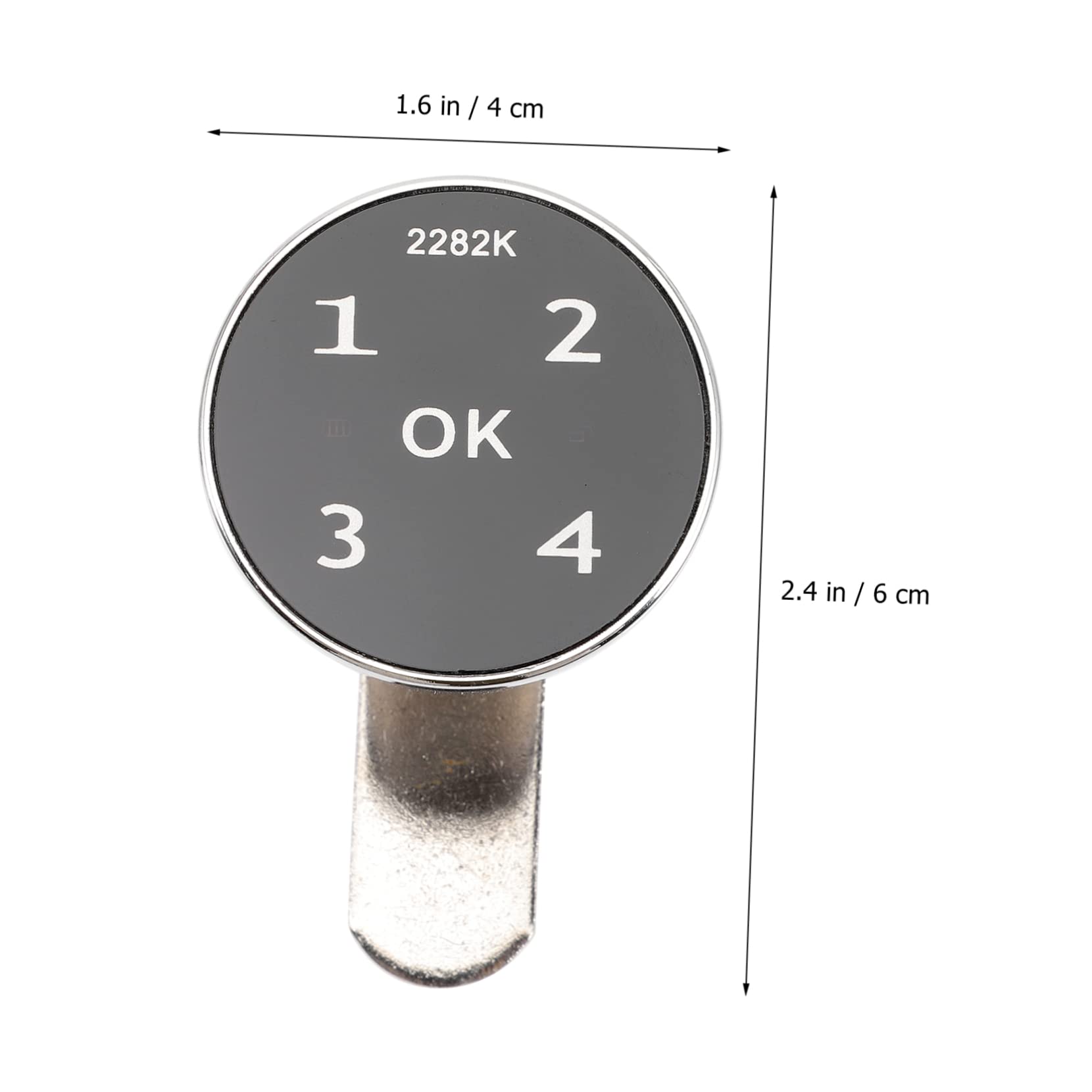 Mikikit 2stücke Elektronisches Passwortschloss Für Schranktüren Touchscreen Digital Lock Mit Einzigartigem Design Passend Für Verschiedene Möbel Sicher Und Langlebig Für Zuhause Und