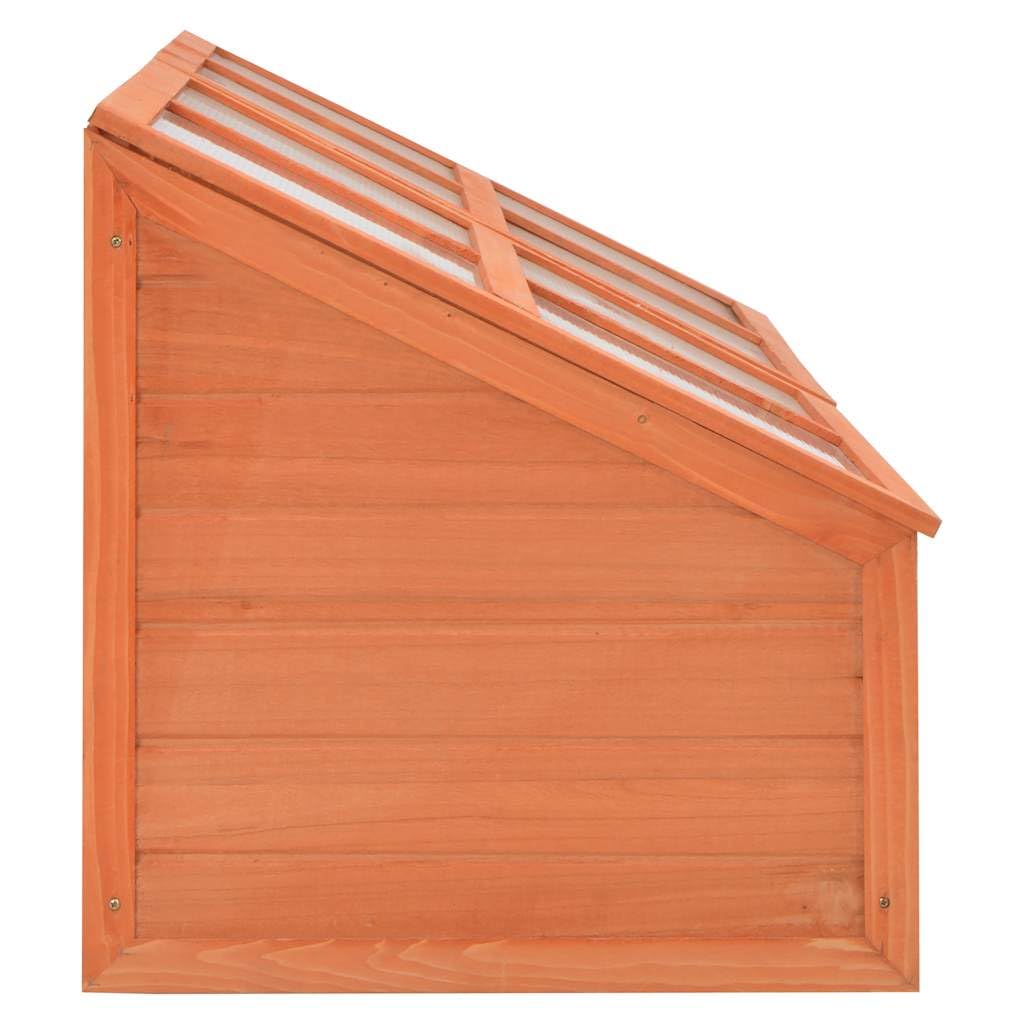 Jardinera de madera de 180 x 57 x 62 cm con 8 placas de policarbonato, resistente al agua, para hierbas, verduras y flores, casa de cultivo robusta para balcón y jardín, protección contra