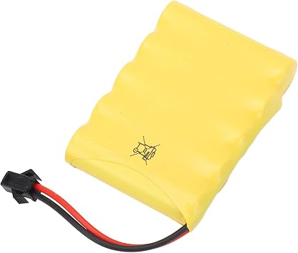 Lithium Rechargeable Battery, Simple Operate Long Battery Life RC Cars Rechargeable Battery 6.0V 700mAh for Maintenance